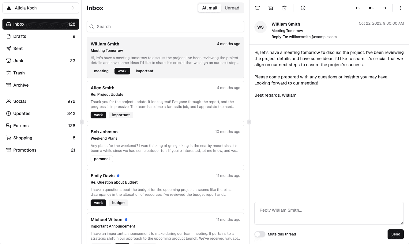 Hostbuilder Dashboard